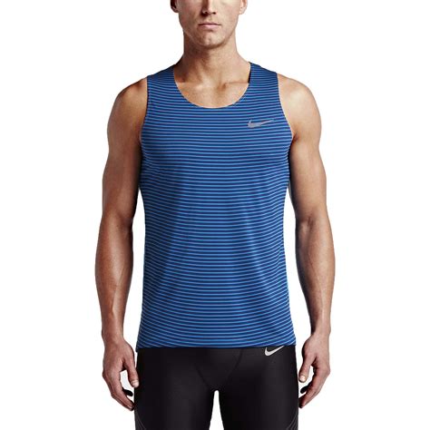 Nike running singlets for men